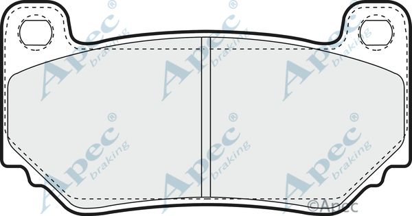 APEC BRAKING Jarrupala, levyjarru PAD1346